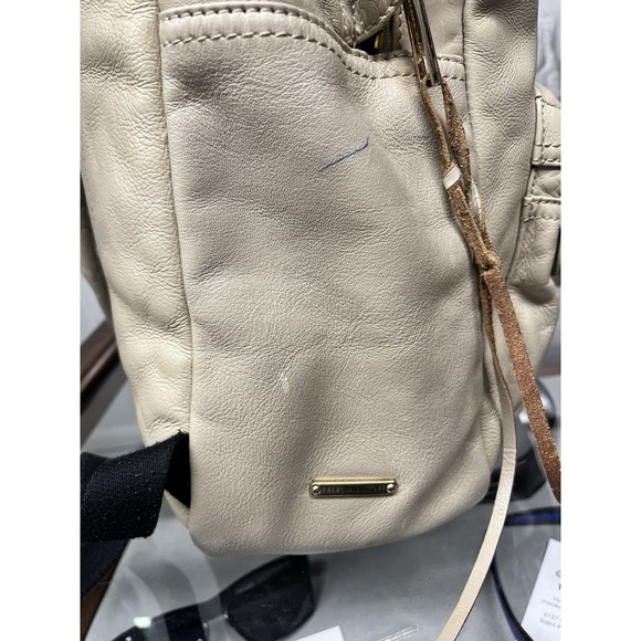 Vintage Rebecca Minkoff Ivory Leather Cheetah Lined Backpack main image 9